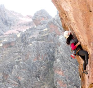 Rock climbing